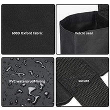 Lyneun 4 Pezzi Sacchi di Sabbia,Sacchetti per Pesi di Grado Industriale,Doppia Cucitura 600D Oxford Resistente Peso Gamba per Baldacchino Tenda da Sole a Scomparsa