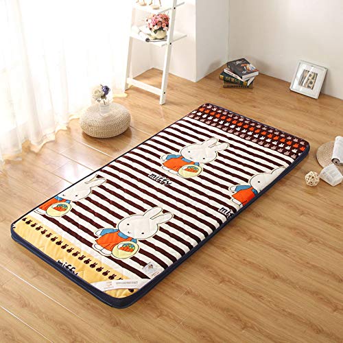 YANKE Materassi Spessi di Tatami materassi Student materassi dormitorio Non Slip futon Pieghevole Materasso-K-1.x1.9m