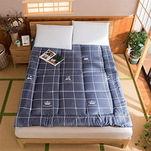 JanIST Giapponese Pieghevole Futon Tappetino Tatami, Trapuntato Morbido Portatile Coprimaterasso,Tutta La Stagione Premium Troppo Pieno Materasso Addensare-a 150x200cm(59x79inch)