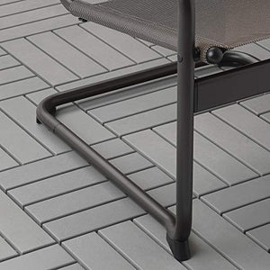 IKEA HUSARÖ poltrona, esterno 64x80x102 cm grigio scuro