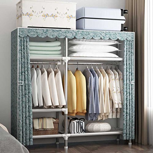 Armadio ZGB Spring Acciaio Rinforzato dal Moderno Semplice Cucina Economico Moderno Pieghevole (Colore : #6)