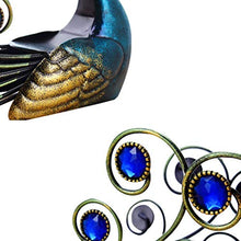 LHQ-HQ Wine Rack bottiglia di vino della cremagliera creativa del vino del metallo della cremagliera del pavone bottiglia di personalità della cremagliera del vino della casa della decorazione di moda