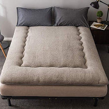 zyl Materasso futon da Terra coprimaterasso Singolo Giapponese Tatami Materassino da Campeggio Portatile Materasso Pieghevole Pieghevole (Colore: B Dimensioni: Twin-90x200cm)