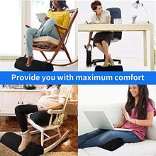 Poggiapiedi,Cuscino Poggiapiedi,Poggiapiedi da Scrivania, Ergonomico Cuscinoper Piedi, Cuscino Poggiapiedi Antiscivolo per Ufficio,Casa,Viaggi,Migliora La Postura,Il Dolore Alle Gambe e Ginocchia