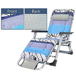 Sedie da giardino reclinabili Comoda terrazza reclinabile a gravit脿 zero Pieghevole regolabile all'aperto Sedia da spiaggia per ufficio Sedia da giardino extra larga con cuscini Supporto 440 libbre Me
