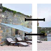 Paralume – Parasole per patio, schermo per balcone, patio, recinzione esterna, tessuto resistente per esterni, permeabile, bianco, 90 x 200 cm