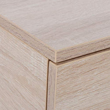 Console Notte con 3 Cassetti,Comodino da Letto Elegante,Tavolo Rivista,Comodino Camera da Letto, in MDF,40 x 40 x 57 cm