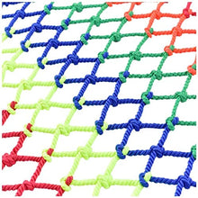 FCXBQ Rete di Sicurezza per Bambini Rete di Protezione per Colori Esterna, Rete per Uccelli, Rete per Gatti, Protezione Solare, Resistente al Lavoro, Rete da Arrampicata per Bambini, Rete per Deco