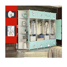 ZHICHUAN Guardaroba Assemblato Guardaroba Moderno Armadio Camera da Letto per Bambini Memoria Modulare Molti Set Di Dati Abiti Giocattolo Alloggiamento Vetrine Gioielli 72x18x72in Guardaro