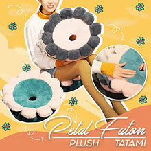 Kaijia Petal Futon Peluche Tatami Giapponese stile Futon Petalo Cuscino Sedile Spesso Pavimento Tatami Cuscino Rotondo Per Bambini Adulti