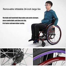 Sedie A Rotelle per Il Tempo Libero per Lo Sport, Ergonomico Trasmissione Facile Telaio del Piede Pieghevole Leggero Ruota Posteriore Gonfiabile, Trolley Sportivo, 13Kg A