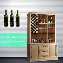 Cabilock 6Pcs Portabottiglie Portabottiglie da Parete in Metallo Espositore per Vino Rosso Portabottiglie Singolo per Bar di Casa Cantina Cantina Seminterrato Armadio Dispensa