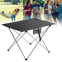 EVTSCAN Tavolo da Picnic Pieghevole da Tavolo Portatile in Tessuto, Barbecue, Barbecue, scrivania da Campeggio all'aperto(Small Silver Bracket)