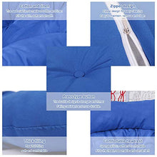winnerruby Cuscino per Sedia Papasan, Cuscini per Sedie Cesto Appeso E Morbido, Cuscino per Sedia Rotondo, Ispessimento per Sedia da Esterno