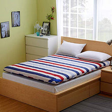 Floor Mattress Futon Mattress,Breathable Fold Futon,Thick Mattress,Double Japanese Sleeping Pad,Soft Futon Floor Mattress,Foldable Roll Up Floor Mattress,Thickness 7-8cm,B,180x200cm