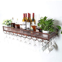 Portabottiglie per vino Wine Bar Bar Portabicchieri per vino Sospensione per vassoio per vino Creativo Portabottiglie per vino continentale Appeso a parete industriale Portabottiglie Decorazione Por