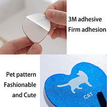 Sprießen Ganci Adesivi, 10 pezzi Ganci Portasciugamani in Acciaio Inox, Gancio autoadesivoganci con motivi per animali domestici, Appendini per porta asciugamani da bagno e cucina