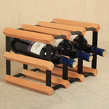 BYGZZ Bar impilabile 6Bottle Tavolo da appoggio Bar Controsoffitto o armadietto Portabottiglie Vino da Tavolo Deposito Vino Bottiglie di Vino Pieghevoli Hol