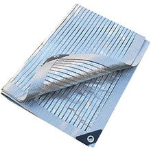 LHJJ Panno Ombreggiante in Alluminio Riflettente, Panno Ombreggiante con Protezione Solare con Occhielli Resistente Ai Raggi UV, Telo in Rete per Paralume da Giardino per Copertura Vegetale, Serra