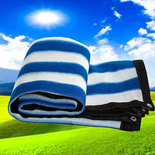 Incatramata Parasole Sail, Tenda da sole Baldacchino, tendalino parasole, protezione solare, Sole Vela, Auto Parasole Tenda da sole, Rettangolo,, UV Block Patio Canopy nel colore crema (Colore: Blu, D