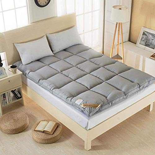 ZHAS Addensare Materasso Futon Giapponese, Traspirante Morbido Tappetino per Dormire in Tatami, Materasso Trapuntato Pieghevole Topper Cuscino Top Letto Topper Pad per dormitorio per Studenti a c