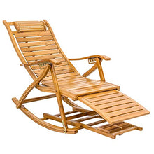 AI LI WEI SHUAIIJUAN Sedia per Il Tempo Libero Domestico Outdoor a Dondolo da Giardino Tempo Libero bambù Sedia Pieghevole Prato sedie a Sdraio Sdraio Patio Sdraio reclinabile