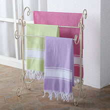 albena shop 60-109 Porta asciugamani ferro 80 x 60 cm shabbylook bianco