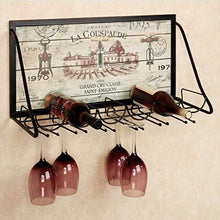 LHQ-HQ Bottiglia di Vino Wine Rack Rack delle Famiglie a Parete Wine Rack, Metallo, Vetro Vino Rack Fashion Wine Rack Bar Soggiorno Sala da Pranzo
