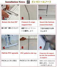 KMILE Piano in Piedi Sneaced Guard per contropartita Salario divisorio Divisori Trasparenti Schermi Sanitari Scampi igienico-Sanitari/Ottimo per uffici, saloni, cliniche, saloni per Unghie e ristora