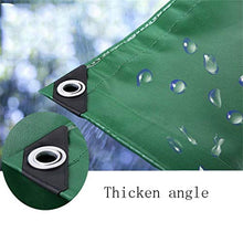MTYLX Outdoor Multifunzionale Incatramata, Durevole Foglio Qualità Terra Impermeabile Della Copertura Del 550G / M² Crogiolo Di Automobile Del Tetto Della Copertura Della Pioggia Roulotte Tenda Verde