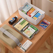 Hayi New Plastic 2 Strati casa Medicine Chest First Aid Kit Holder Storage Box Kit di Emergenza di Sicurezza di Sicurezza di Sopravvivenza di Emergenza di Sicurezza,Rosa,L