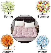 QXTT Materassi Letto Futon Materasso Futon Matrimoniale Pieghevole Giapponese Tradizionale Futon Tatami Ultra Morbido per Massaggi Esercizi di Yoga Campeggio Hotel,Purple-90 * 200cm