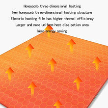 ZZLYY Vivere in Moquette Elettrico, la Temperatura è Uniforme e Non Si sente a Secco, Cuscini Termici, Piedi riscaldata Tappeto per Il Riscaldamento Invernale,B,30CMX50CM
