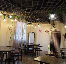 Protective net decoration / Alpinismo Net antiurto corda della canapa Net Rete Retro Bar Rete soffitto Kindergarten mano parco divertimenti Rete Arte Muro Cantiere di costruzione della rete di sicurez