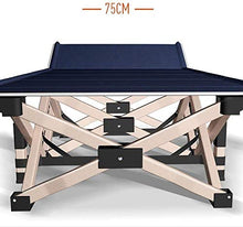GAOFQ Lettino Prendisole Sedie da Giardino Letto Pieghevole Campeggio, Ufficio Letto per pisolino Pausa Pranzo Casa Portatile Tempo Libero Reclinabile Base Letto Stabile e Robusta (Colore, Blu), Blu