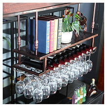 ZZSJC Upside Supporto di Vetro di Vino di Down, Ferro mensola del Vino, Wine Rack, Bottiglia di Vino Rack, Vetro Rack, Supporto del Vino, Governo del Vino, Hanging Vino Display Stand