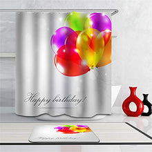 LIYAN Combinazione Bagno. Immagini Chiare E Colori Vivaci Rendono Il Tuo Bagno Pieno di Vita. Accessori da Bagno. Buon Compleanno! Palloncino.