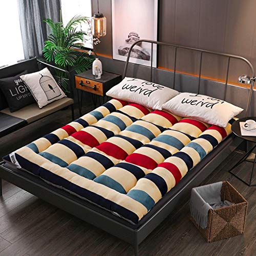 LJ Cuscino Sleeping per Studenti rispettosi dell'ambiente Materasso Tatami per Design ergonomico (Colore : 2, Dimensioni : 150x200cm)