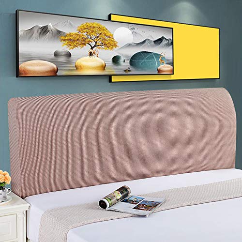 Copertura Testata Letto Matrimoniale/Fodera Testata Letto Elastica Protezione Testata Letto Elastico All-inclusive， Copri Testata Letto Matrimoniale Flanella Di Particelle,Colour16-170cm~190cm