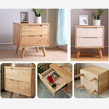 Schedari Schedari di legno solido Comodino cassetto ad alta capacità Luogo di vestiti in camera da letto riporre libri in massello - 45x40x50cm Mobile Home Office Scatola di file (Color : B)
