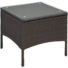 Am Group Home Set Mobili Giardino 2 posti con tavolino, poltroncine in polyrattan Esterno Giardino, Salottino da Giardino - Daily