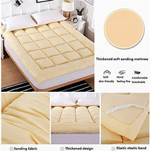 jhgsdh Materasso singolo doppio pieghevole Tatami morbido materasso portatile non-slip Futon per dormitori domestici all'aperto 135 x 200 cm