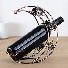 I supporti dei supporti del vino per il contatore una bottiglia, scaffale da tavolo indipendente della bottiglia di vino del supporto della bottiglia di vino del supporto della bottiglia di vino sta