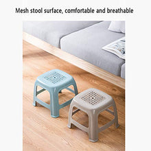 H-M-Shelf Sgabello da Bagno Impermeabile Antiscivolo Sgabello Doccia per Uso Domestico Sgabello di plastica Addensato Sgabello Cambio Sgabello 28x28x24cm (Color : Orange)