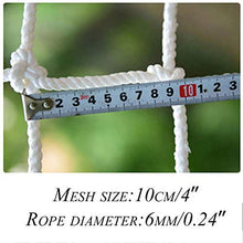 JFFFFWI Rete Decorativa, Protezione dei Bambini Recinzione di Sicurezza Arrampicata Corda Intrecciata Cargo Rete per rimorchio, per ringhiere Scale Parco Giochi per Bambini Parco Giochi per Bambini