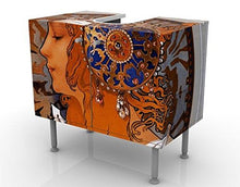 Mobile per lavabo design Loren 60x55x35cm, basso, Larghezza: 60cm, regolabile, mobiletto da lavandino, lavandino, mobiletto da lavabo, lavabo, mobiletto, bagno, bagnetto, mobile da bagno