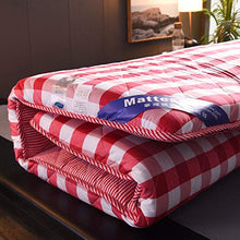 QXTT Materassi Letto Futon Materasso Futon Matrimoniale Pieghevole Giapponese Tradizionale Futon Tatami Ultra Morbido per Massaggi Esercizi di Yoga Campeggio Hotel,Blue-90 * 200cm