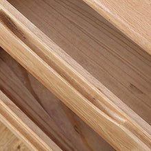 Elegante Semplicità Tavolino Comodino in Legno 2Drawer Design Organizer per Archiviazione Comodino Comodino Mobili per Camera da Letto, DTTX001