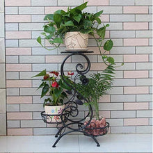 Scaffale per Fiori Scaffale per Fiori in Metallo a 3 Strati da Interno Design Moderno, O&YQ