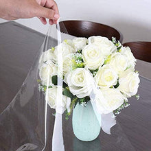 seveni Tovaglia, Tovaglia Impermeabile in PVC in Vetro Morbido Anti-scottatura Tappetino per caffè Trasparente A Prova di Olio Trasparente Lastra di Crist(0.25mm)(120x140cm/47.24x55.12in)